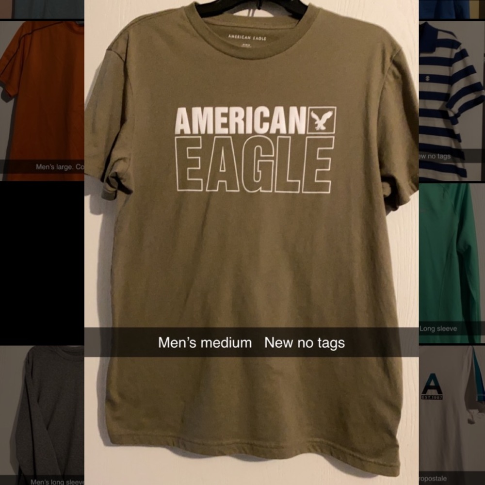 Men’s American Eagle tee…